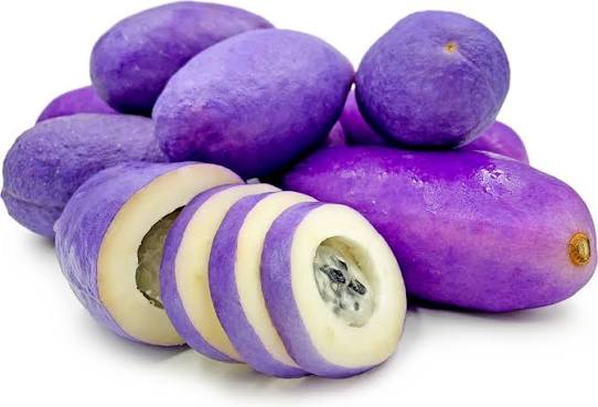 Akebia Fruit (Lardizabalaceae) plants /A Rare and Exotic Fruit